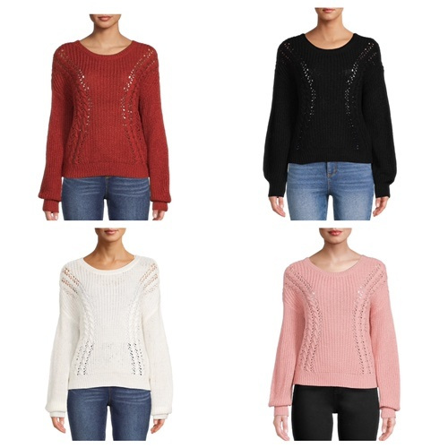 Fashion Look Featuring No Boundaries Crewneck Sweaters by retailfavs -  ShopStyle