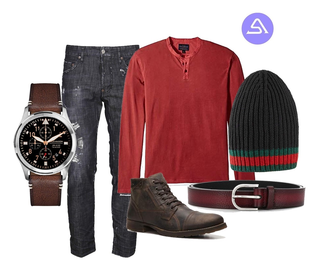 Fashion Look Featuring Jack Mason Watches and Gucci Hats by StyleAt-Iz ...