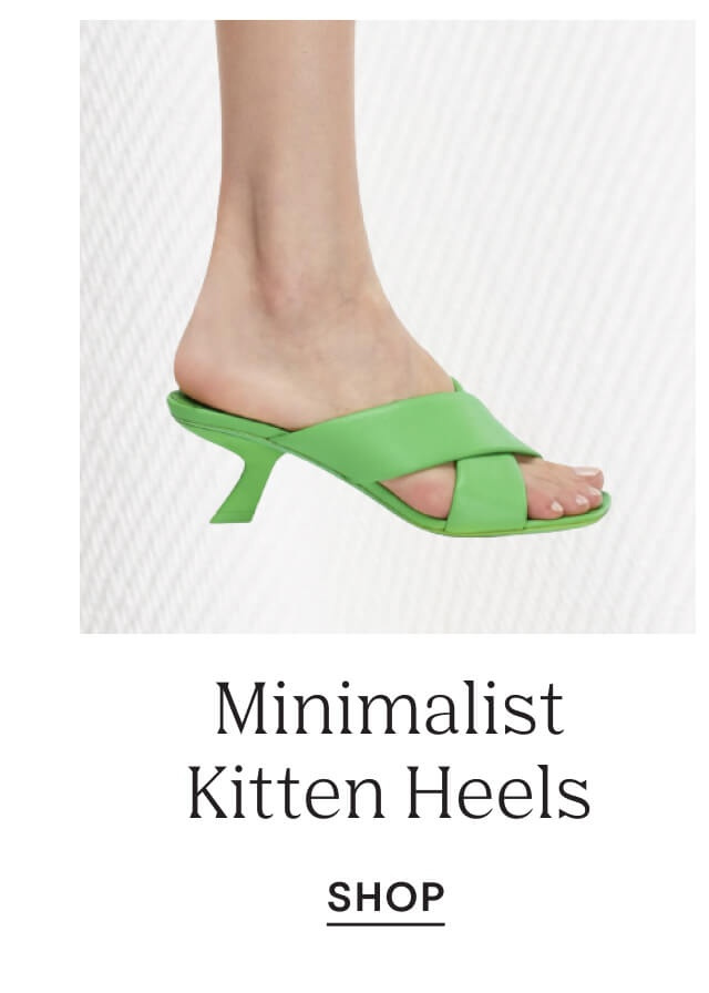 Shop Minimalist Kitten Heels