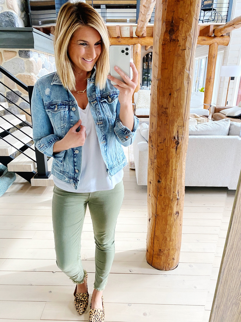 Fashion Look Featuring Old Navy Denim Jackets and LOFT Clothes and ...