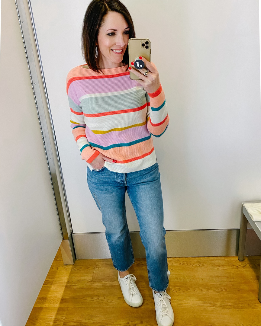 gap boatneck sweater