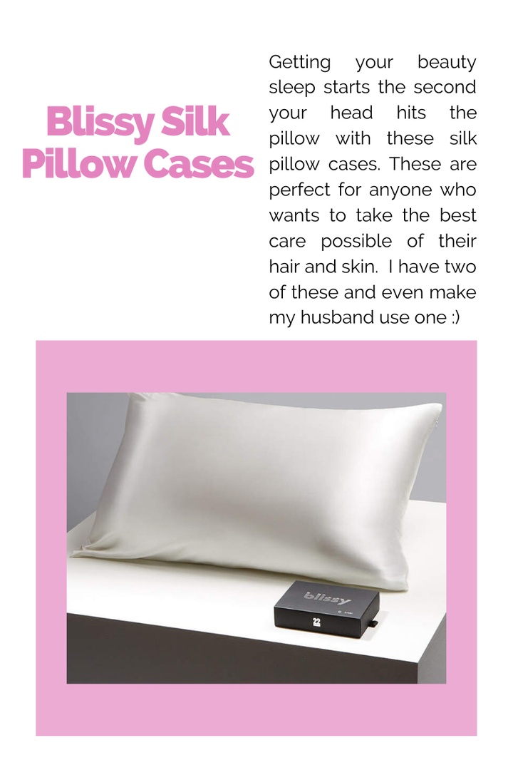 Look by Kristi Hemric featuring Blissy 22-Momme Silk Pillowcase, King Bedding