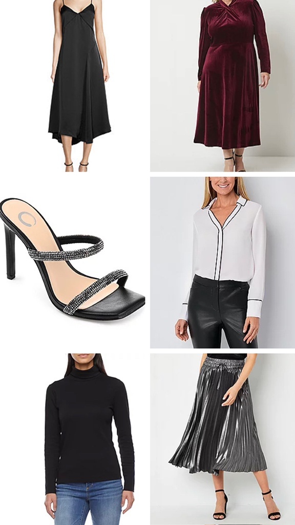 Look by Makeda Saggau-Sackey featuring Journee Collection Womens Reena Stiletto Heel Pumps