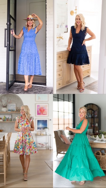Spring dresses!! I can’t get enough of these bright colors & fun styles for the season!