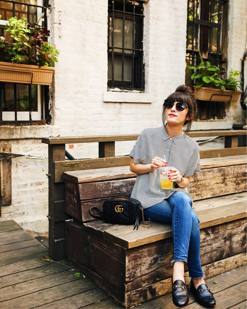 Fashion Look Featuring Kate Spade Sunglasses and Madewell Skinny Jeans by  newdarlings - ShopStyle
