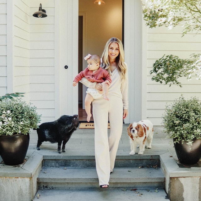 A pig, a dog, and a baby walk into a bar.... #MyShopStyle #ShopStyle #LooksChallenge