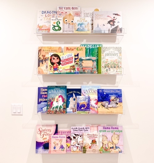 floating kids book shelves