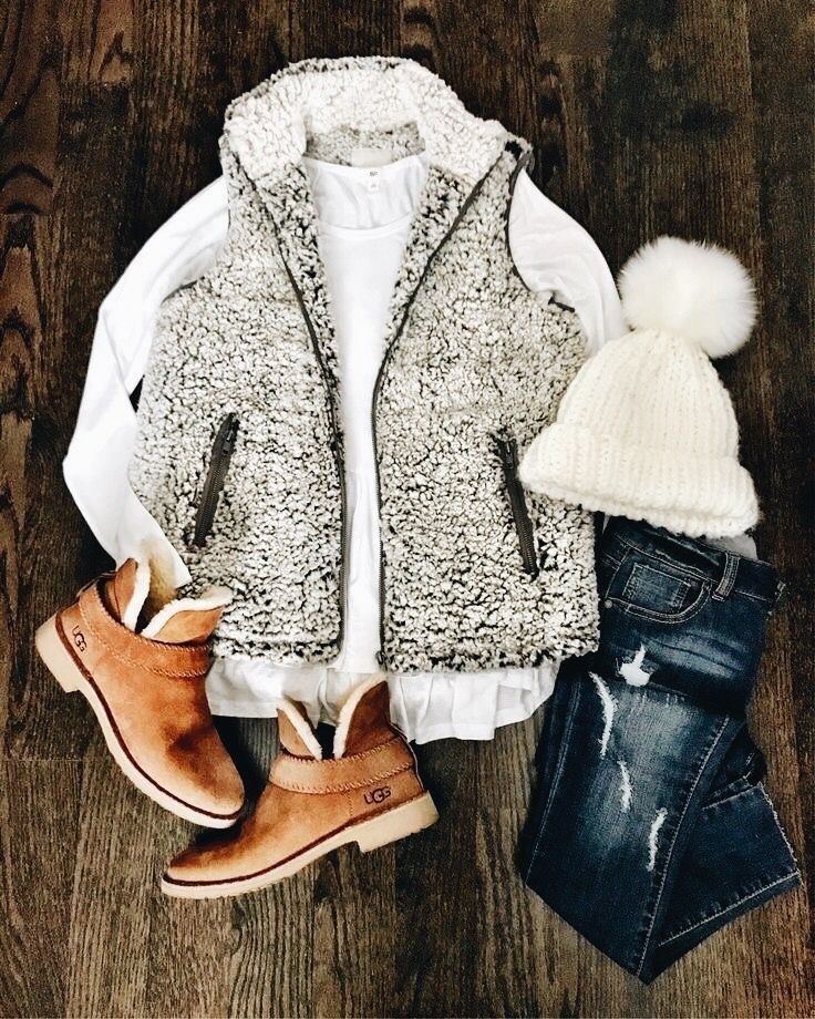 Fashion Look Featuring UGG Boots and MICHAEL Michael Kors Hats by ...