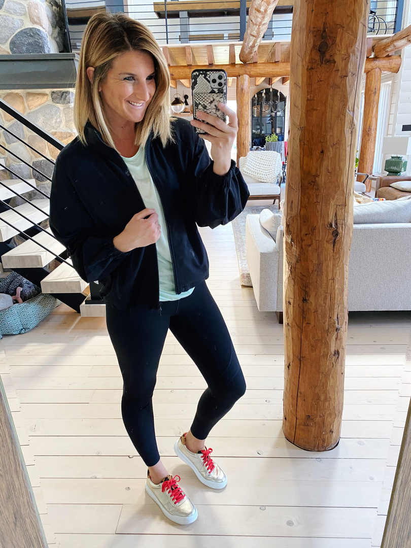 Fashion Look Featuring Athleta Outerwear and Athleta T-shirts by ...