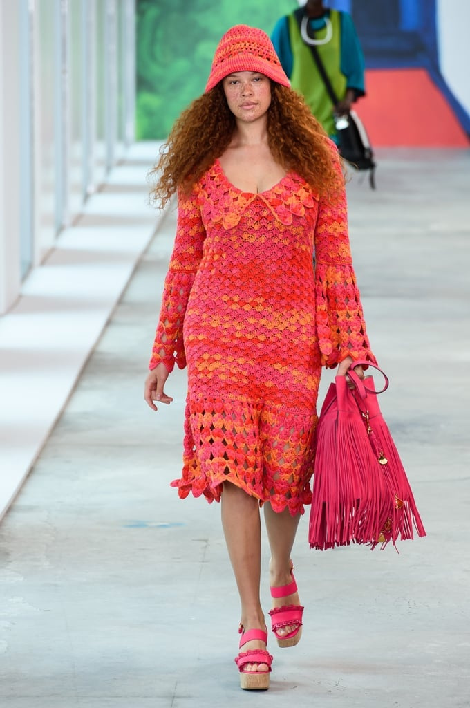 Look by elleandmimi featuring Skylar Rose crochet midi skirt with frill hem