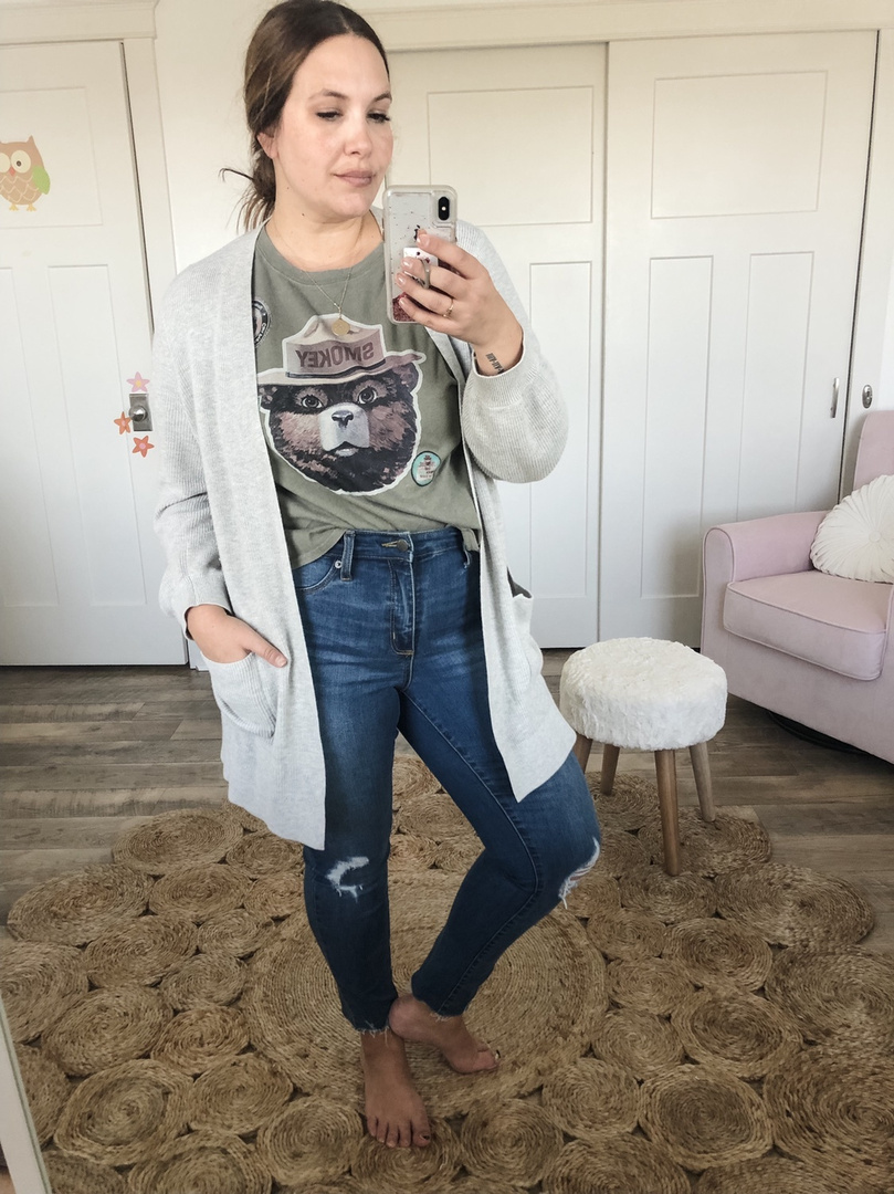 Look by Rebecca Wattenschaidt featuring Universal Thread Women's High-Rise Jeans - Universal ThreadTM Medium Denim Wash