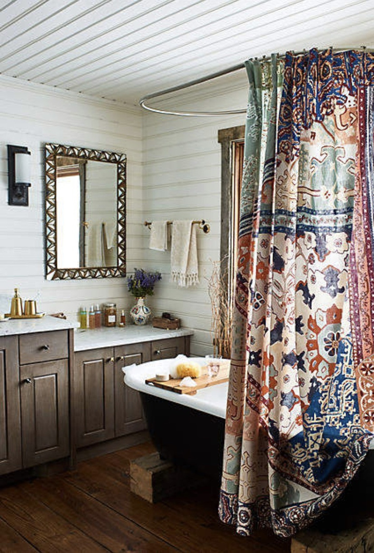 Fashion Look Featuring Anthropologie Shower Curtains by Stacibeth