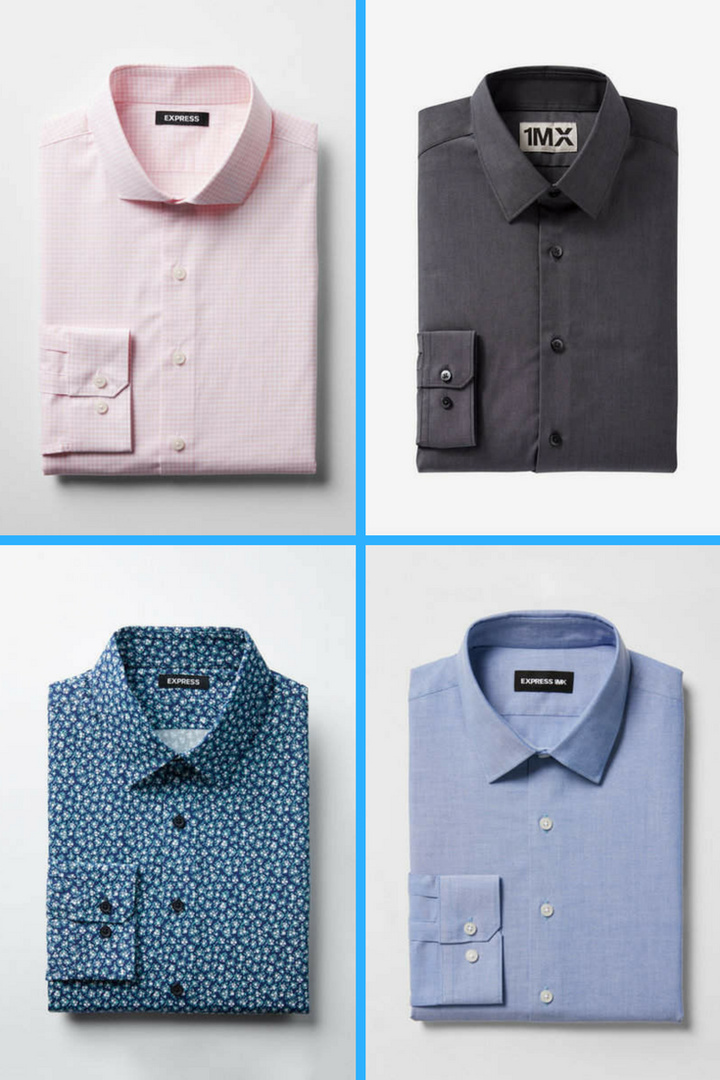 Fashion Look Featuring Express Dress Shirts and Express Shirts by