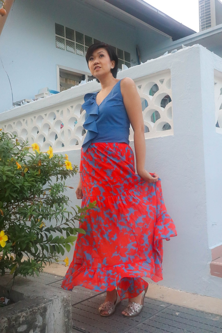 mischa maxi skirt