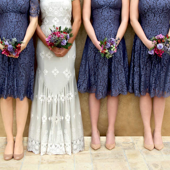 quiz grey bridesmaid dress