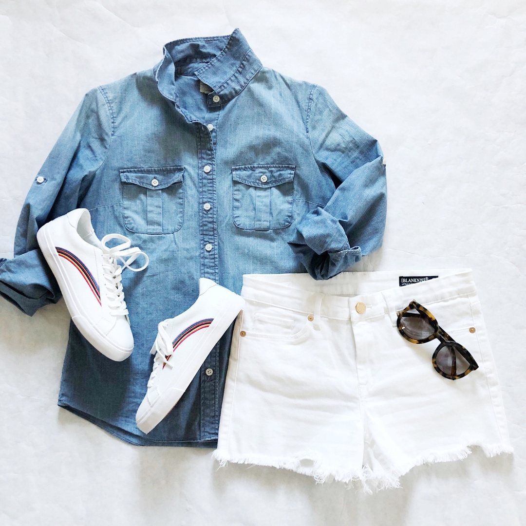 Fashion Look Featuring Blank NYC Clothes and Shoes and J.Crew Tops by ...