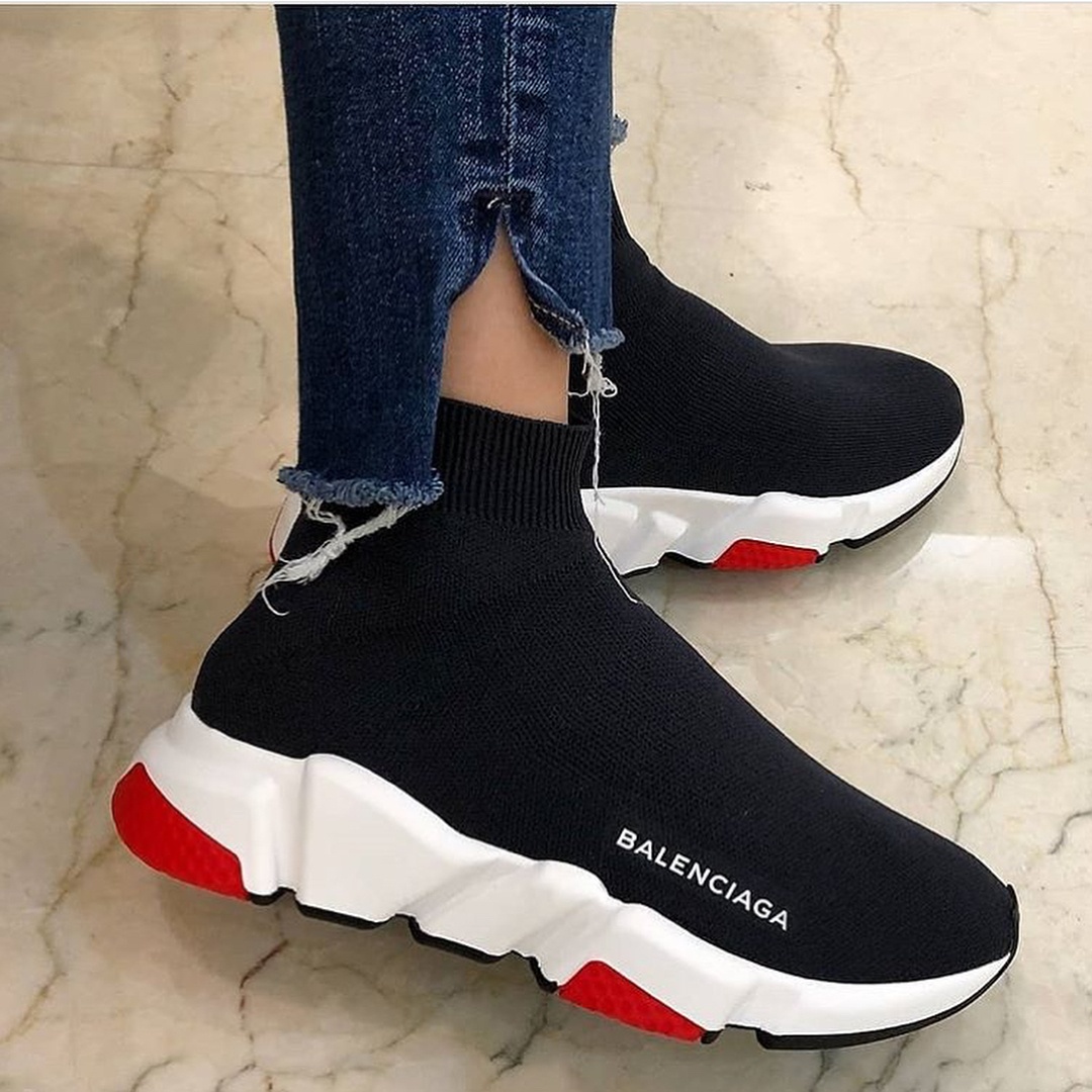 Fashion Look Featuring Balenciaga Sneakers & Athletic Shoes by