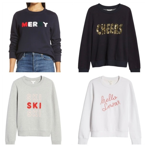 1901 ski sweatshirt