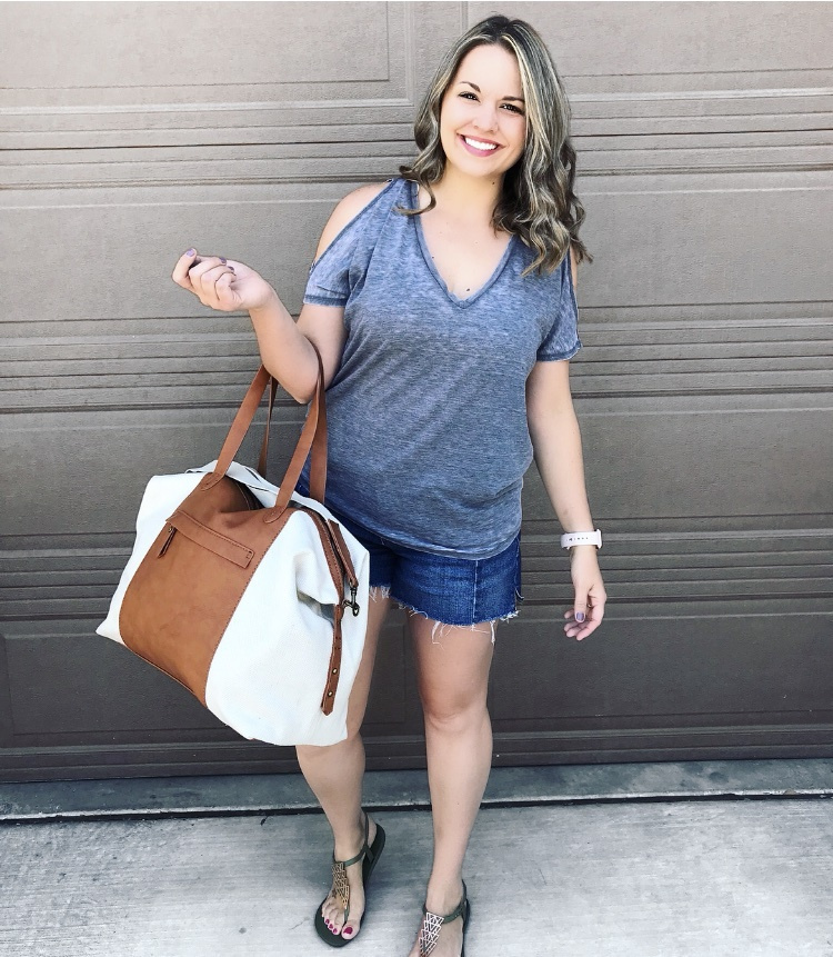 old navy weekender bag