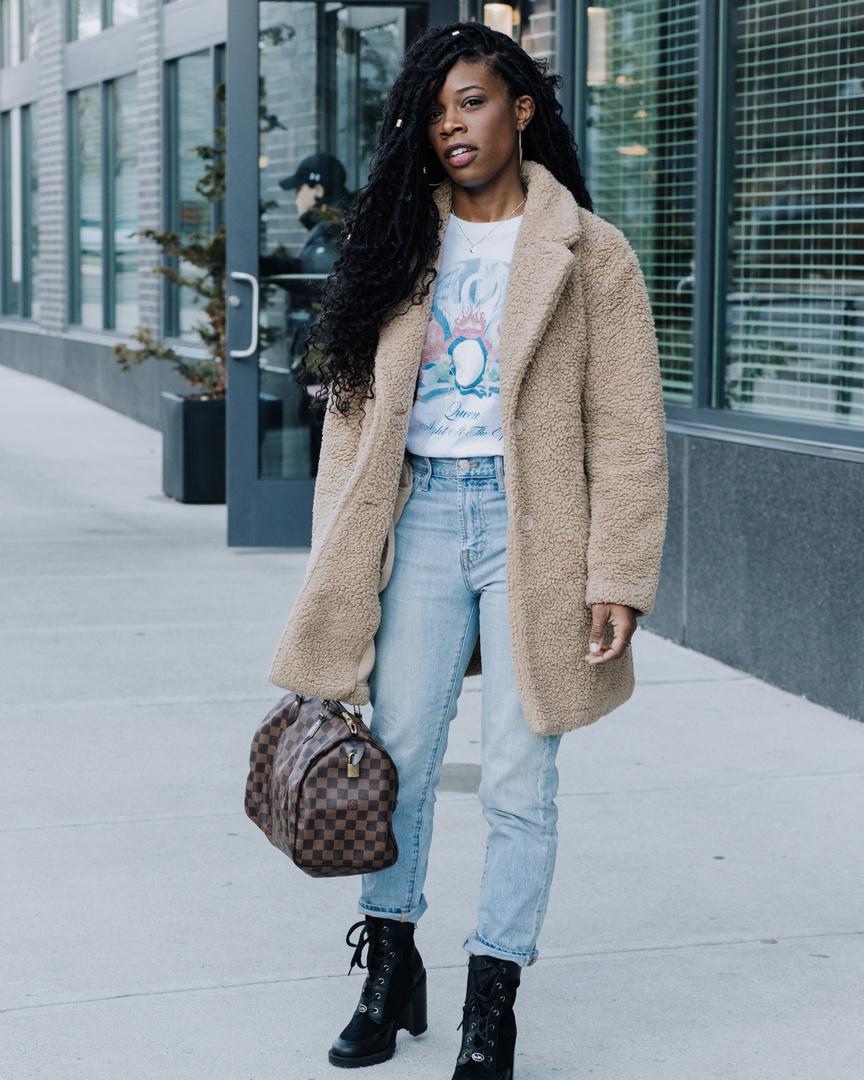Look by Bethany Everett featuring Z Supply Teddy Bear Coat