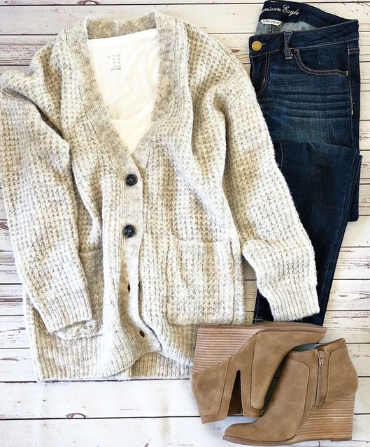 Fashion Look Featuring BP Cardigans and BP Accessories by styledmoms ...