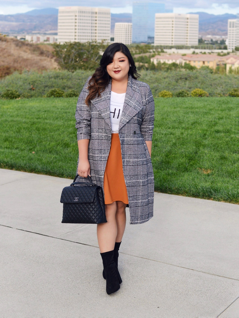 Check, please! Living for this plaid coat thrown over any outfit to add immediate warmth and to pull a casual look together! #ad #ad #ShopStyle #shopthelook #WeekendLook #OOTD