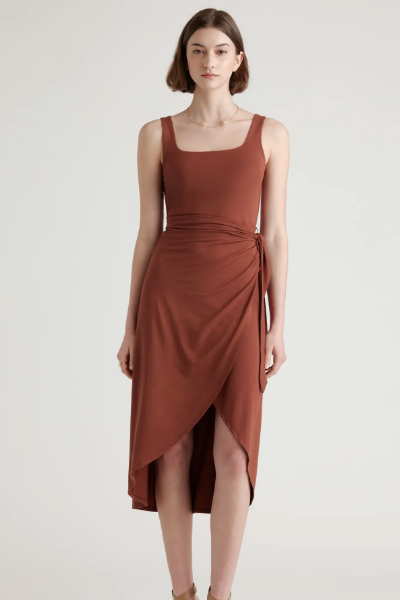 Tencel Jersey Side Tie Dress