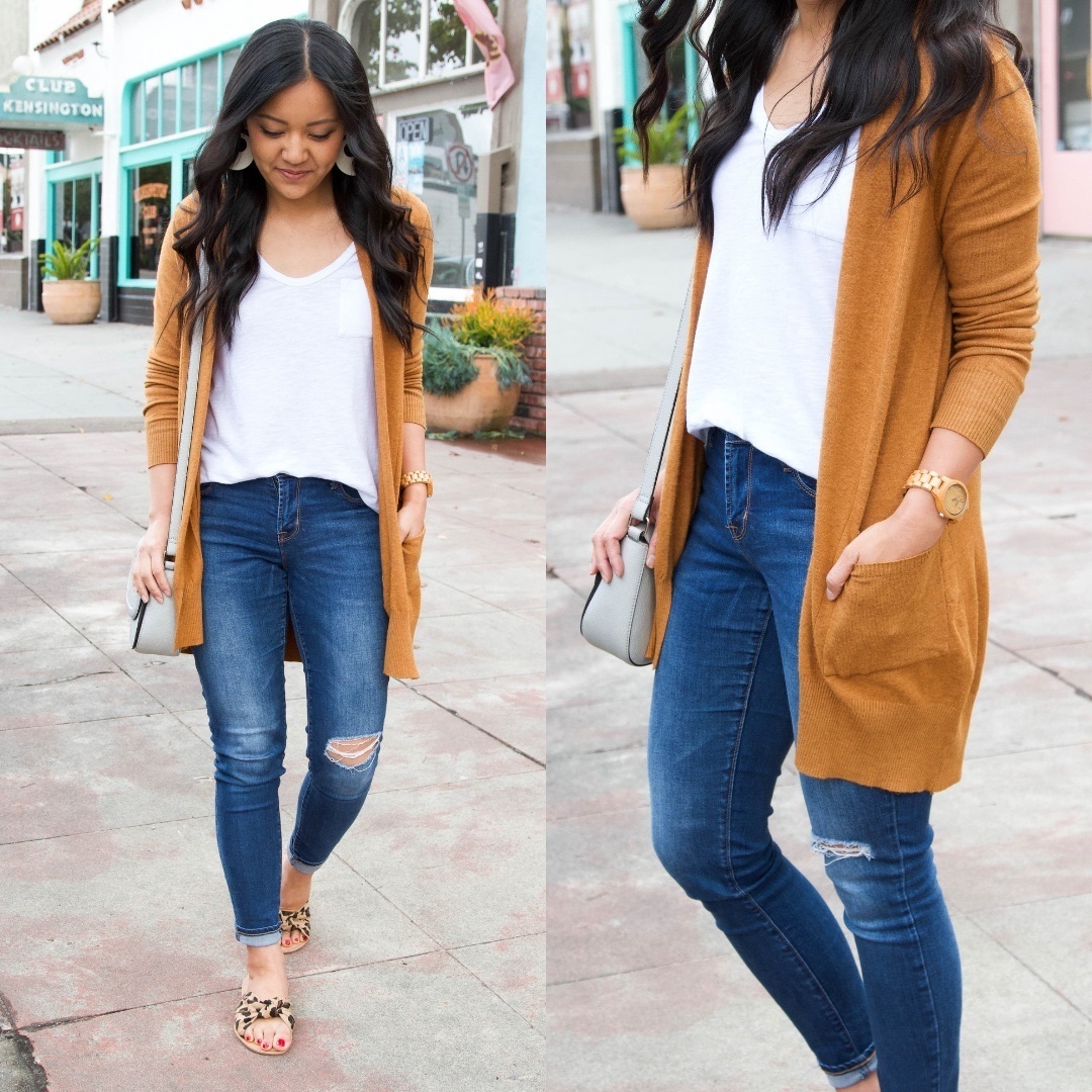Fashion Look Featuring Caslon T-shirts and Old Navy Petite Denim by ...