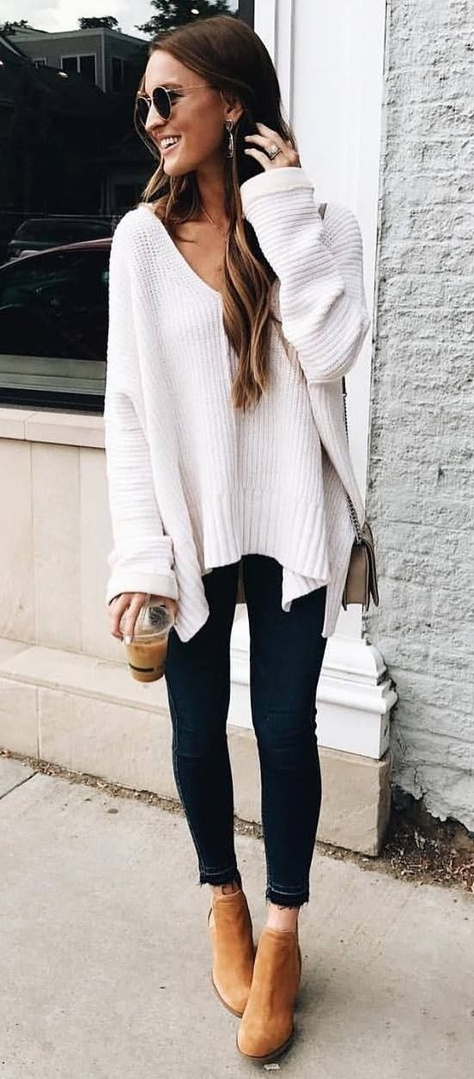 Fashion Look Featuring Ray-Ban Sunglasses and boohoo Sweaters by ...