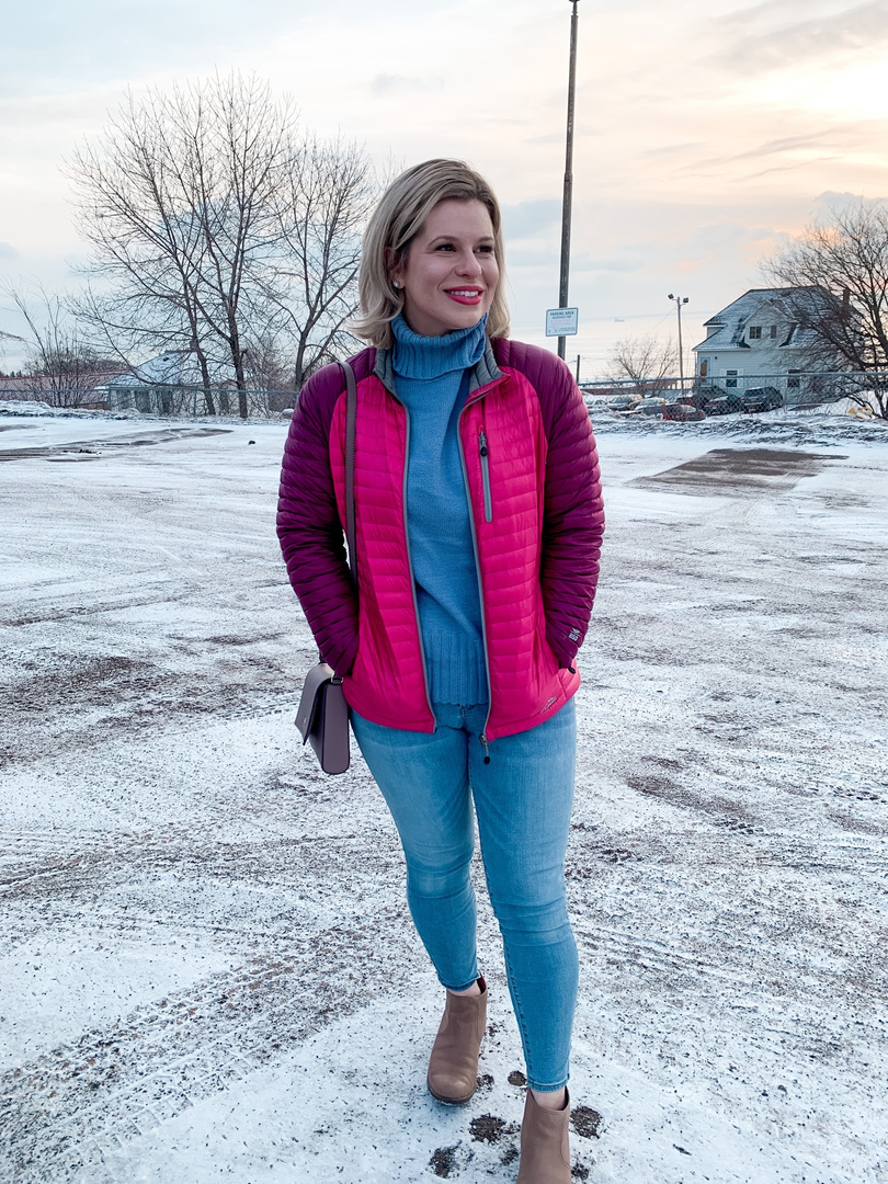 Fashion Look Featuring A New Day Crewneck & Swoop Neck Sweaters and A