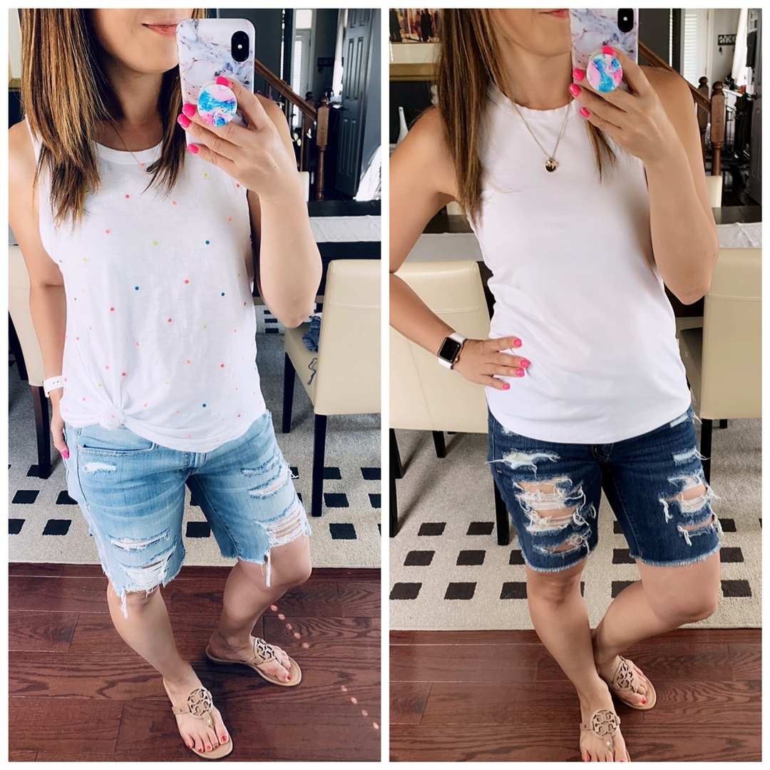 tomgirl denim bermuda short