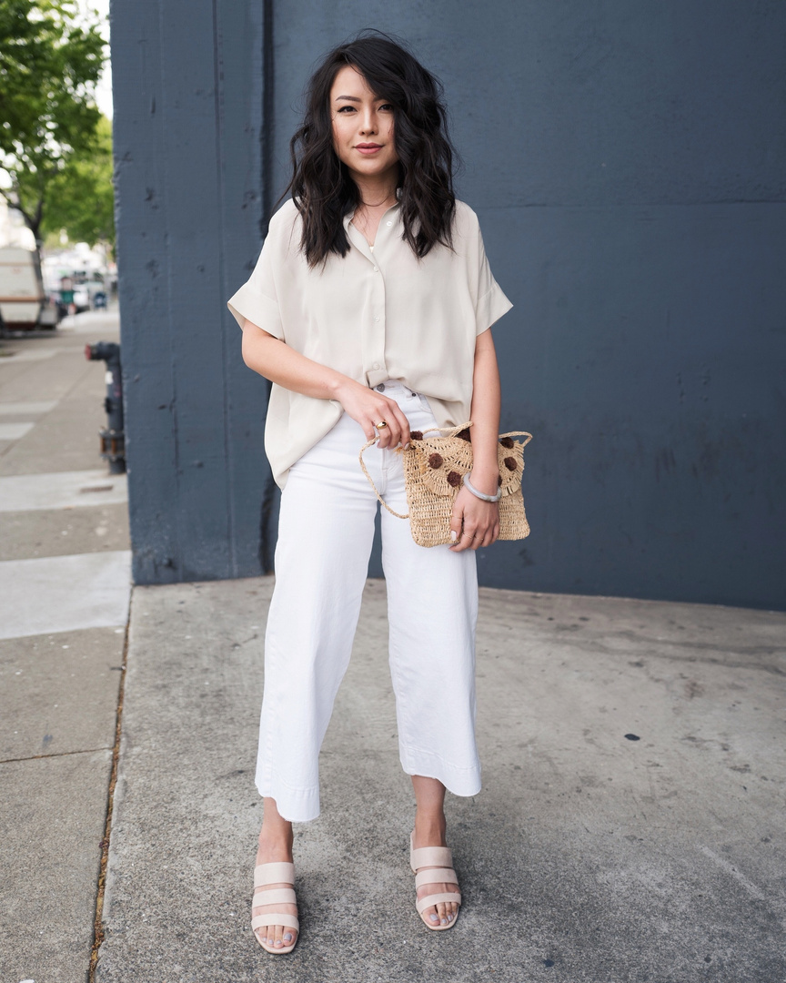 Fashion Look Featuring H&M Jeans and H&M Sandals by kateogata - ShopStyle
