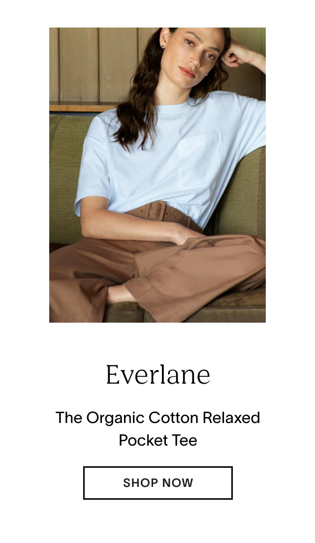 Shop The Organic Cotton Relaxed Pocket Tee from Everlane