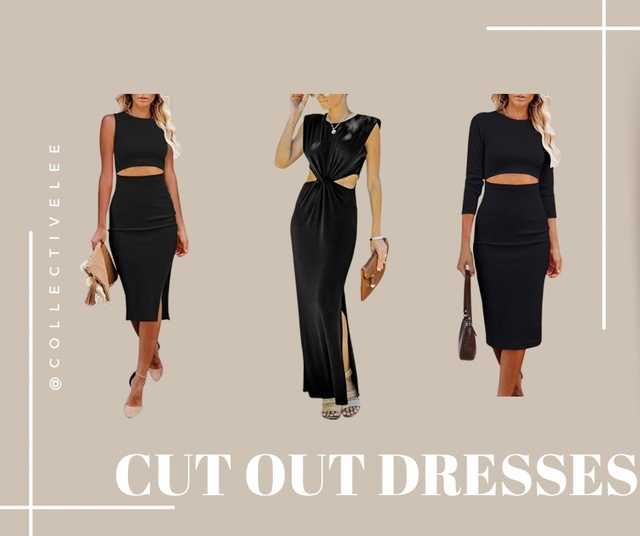 Cut cutout dresses. #ShopStyle #MyShopStyle #LooksChallenge