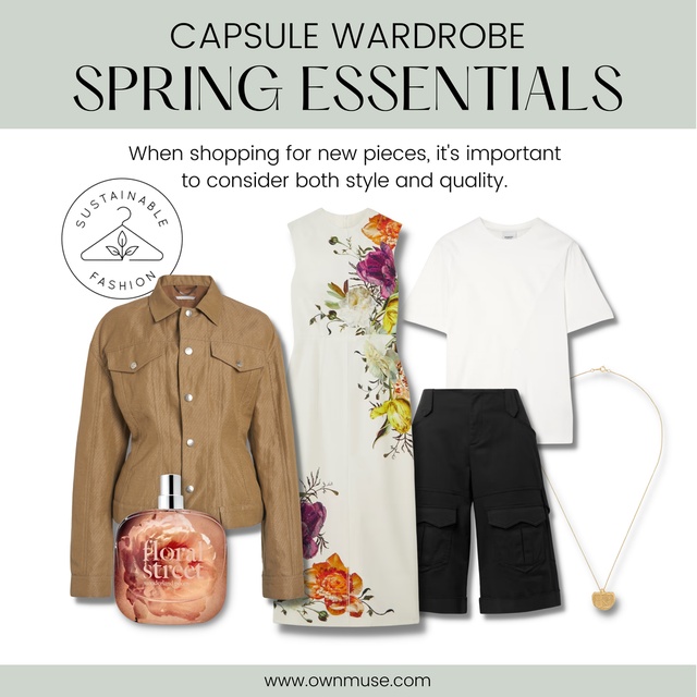 utfits you love. #springoutfit #springwardrobe #springfashion #capsulewardrobe #wardrobe #fashion #mystyle #myoutfit #ownmuse