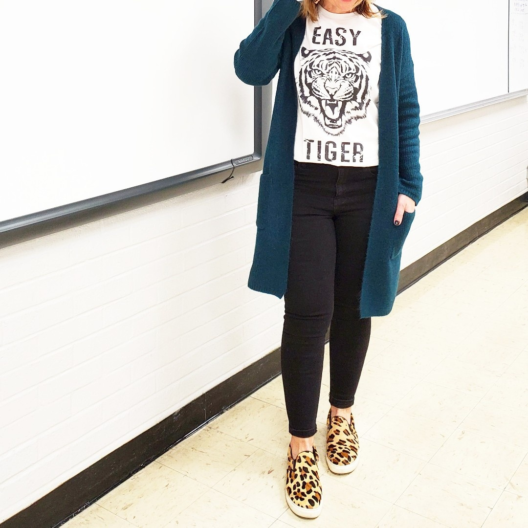 time and tru cardigan