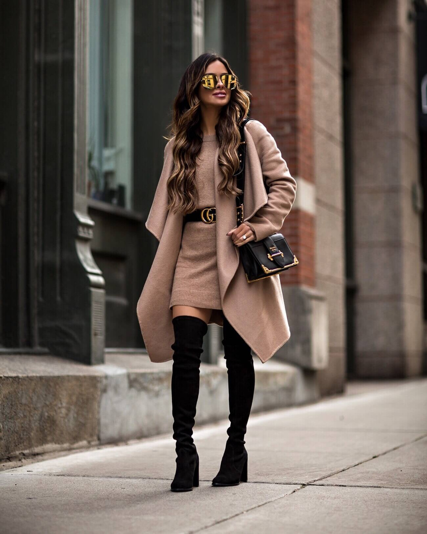 Fashion Look Featuring Cole Haan Coats and Madewell Dresses by ...