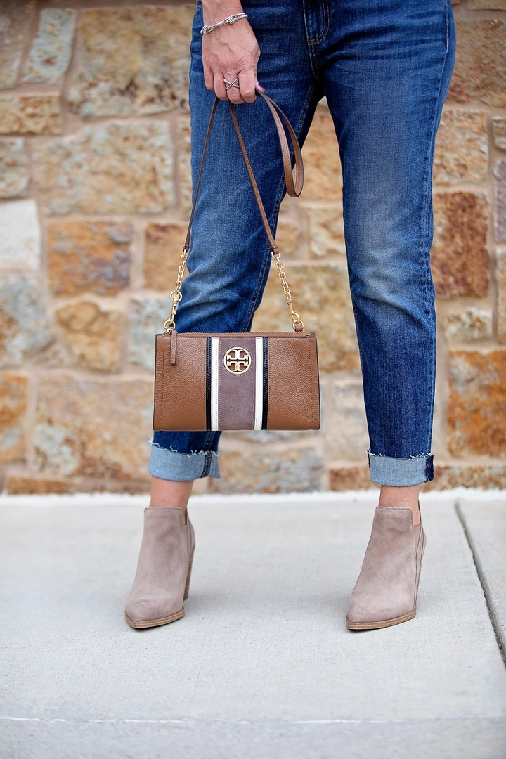 Fashion Look Featuring Tory Burch Shoulder Bags and Rag & Bone Skinny Jeans  by Jo-Lynne - ShopStyle
