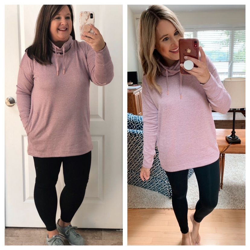 old navy mock neck tunic