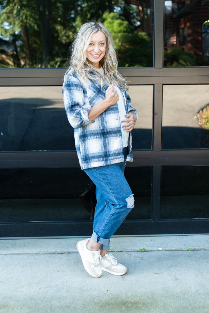 Look by Living in Yellow featuring Time and Tru Women’s Shacket