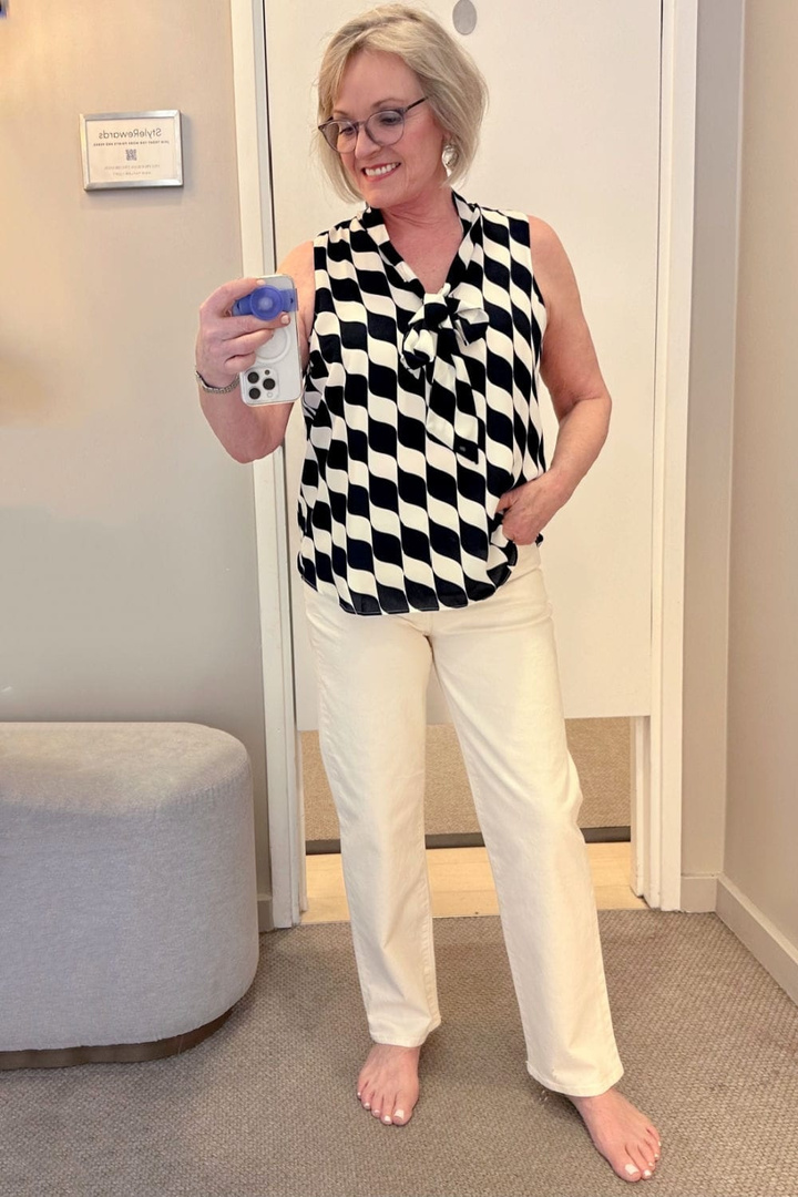 Fashion Look Featuring Ann Taylor Plus Size Tops and Ann Taylor