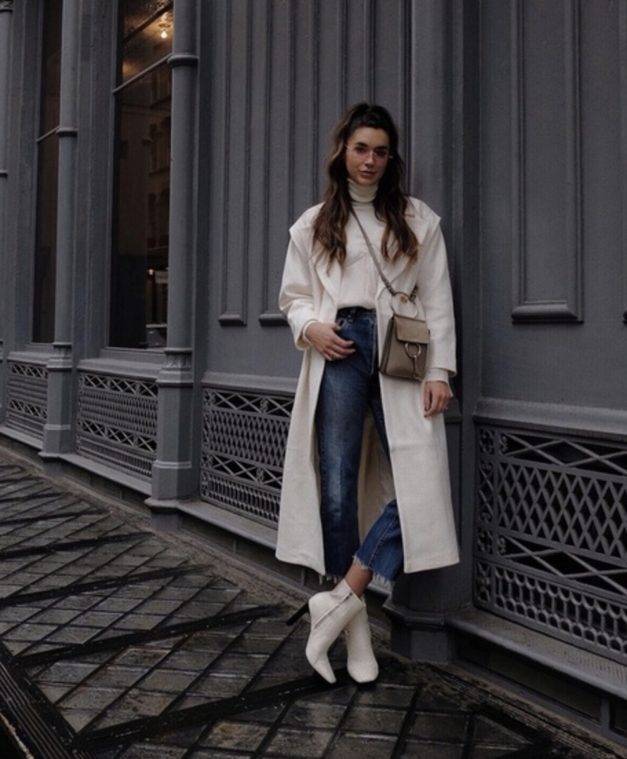 #ShopStyle #TravelOutfit #WeekendLook #WearToWork #shopthelook #MyShopStyle #SpringStyle #NYFW #OOTD #karenwalker #asos #white #coat #winterwhite