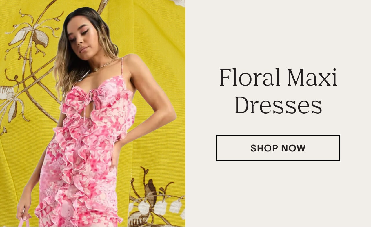 Shop Floral Maxi Dresses