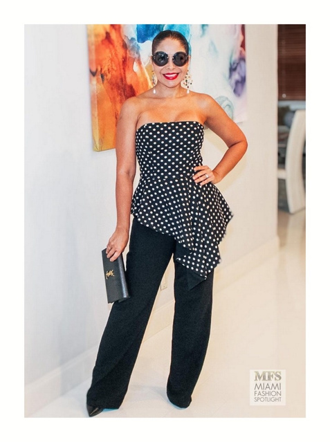black halo peplum jumpsuit