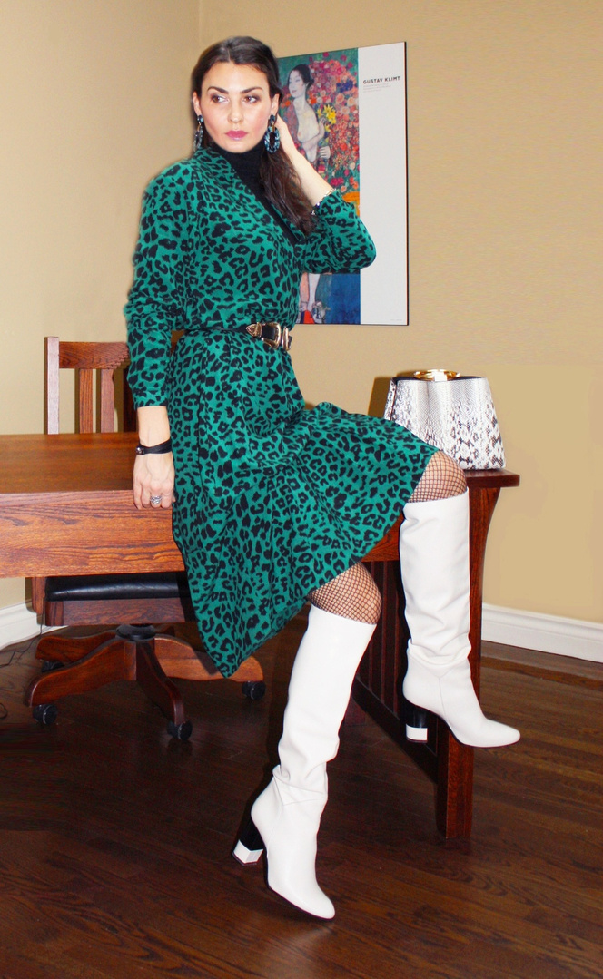 Look by Yana Echko featuring Neon Rose midaxi shirt dress in luxe stripe