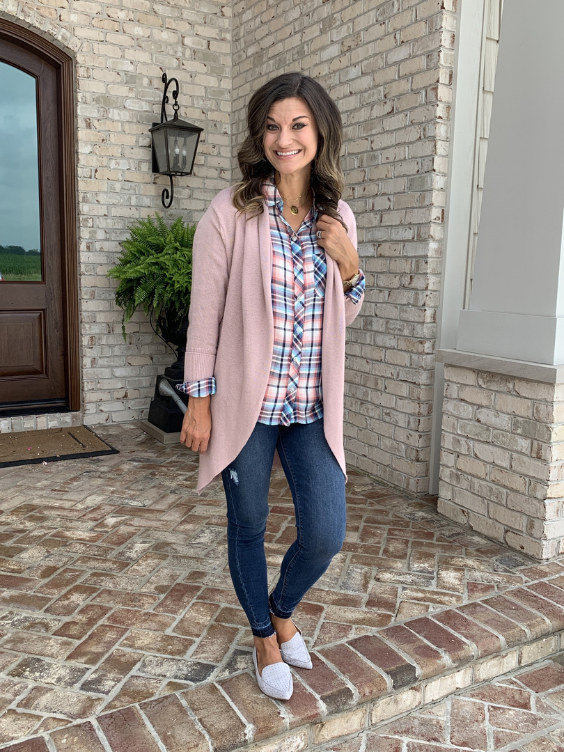 gibson cozy ribbed cardigan
