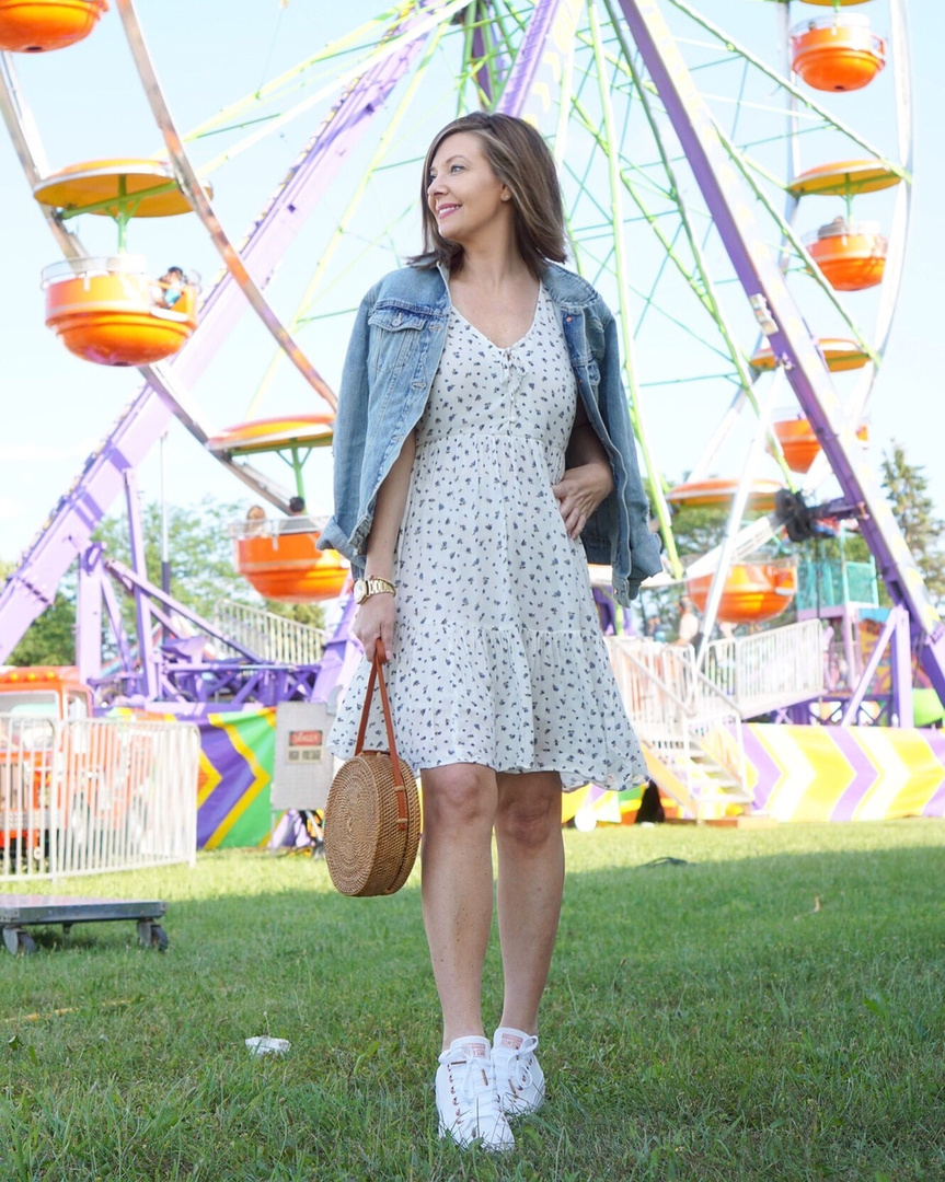 Fashion Look Featuring Old Navy Denim Jackets and Converse