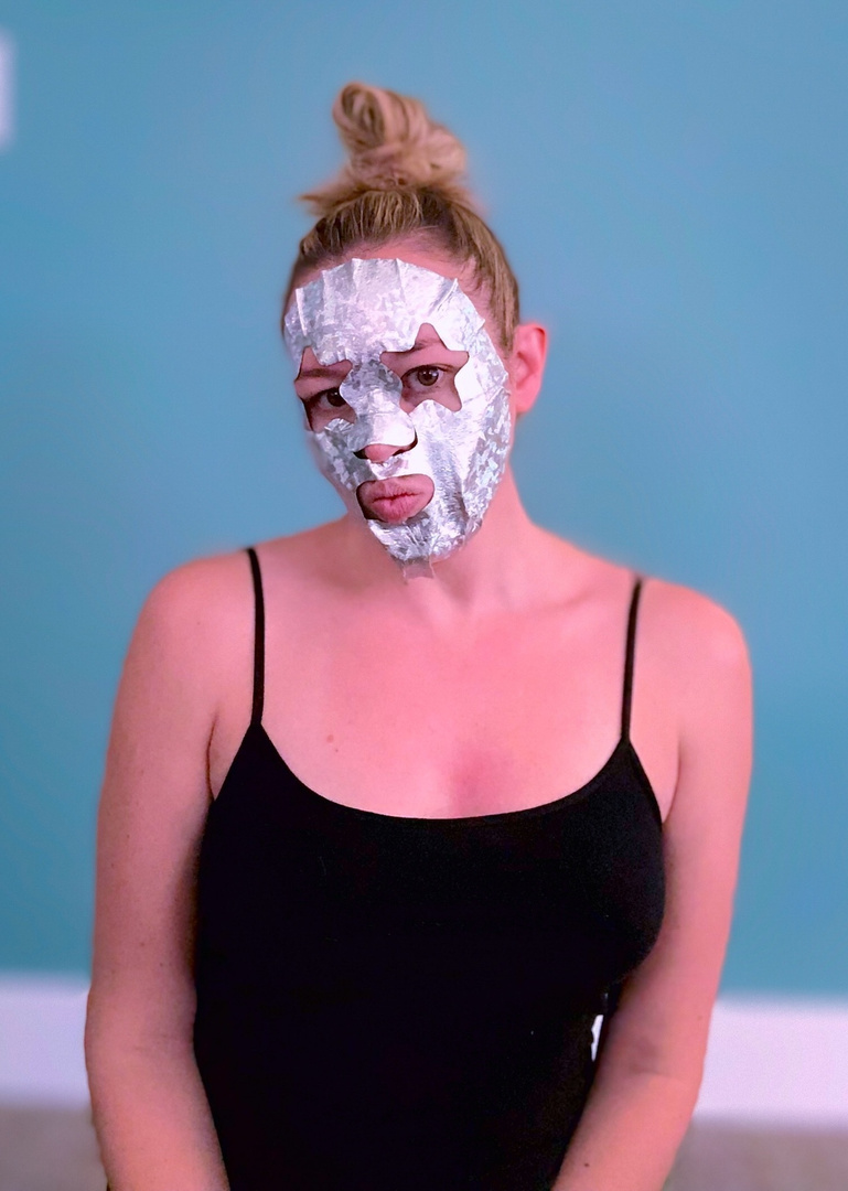 Look by Totally Tash featuring Bliss The Detoxifier Holographic Foil Sheet Mask