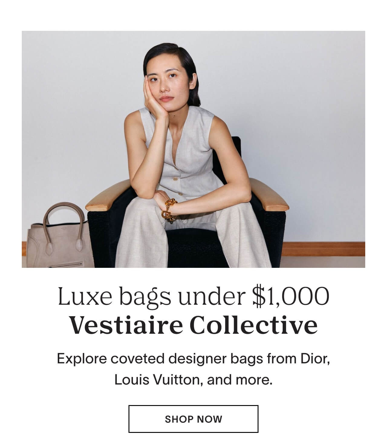 Explore coveted designer bags from the likes of Dior, Bottega Veneta, Louis Vuitton, and more at Vestiaire Collective.