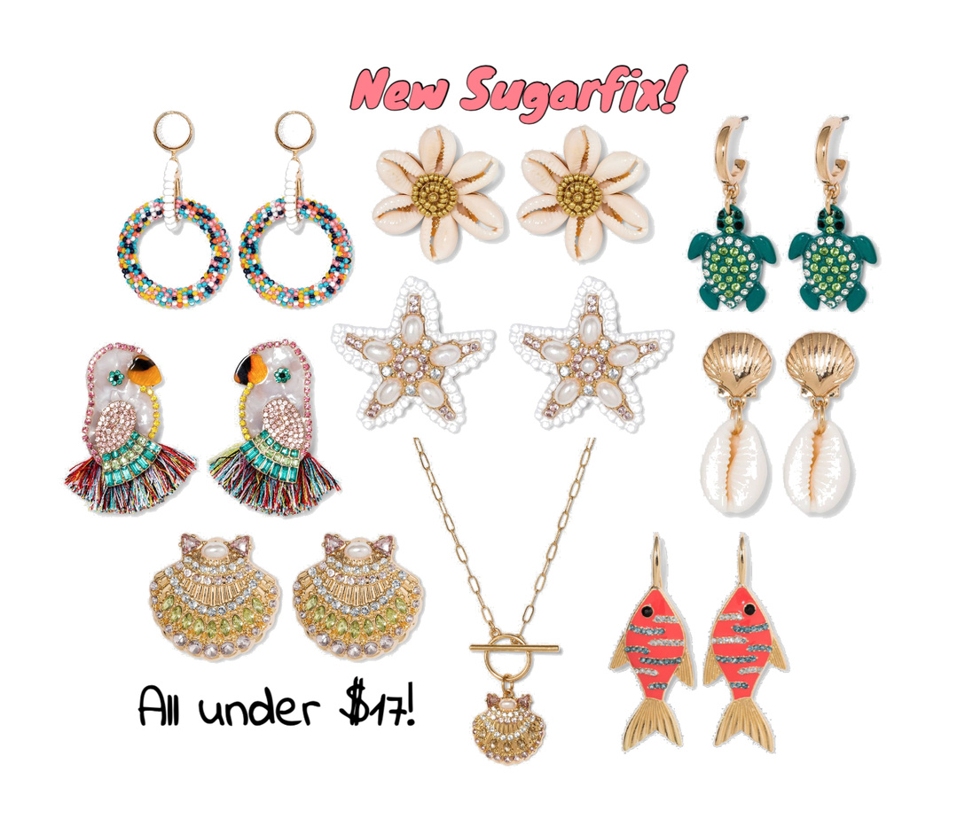 baublebar parrot earrings